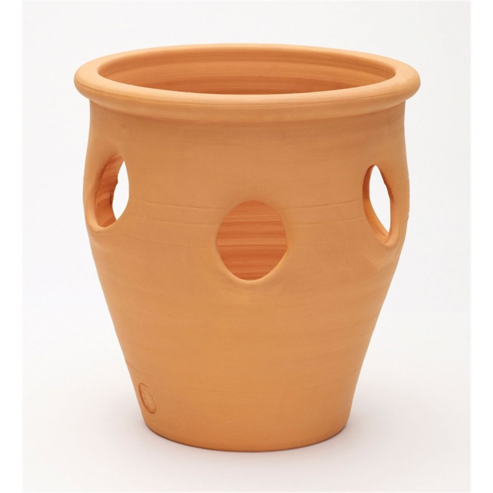 Apta Terracotta Herb Planter 20cm Waterperry Gardens Oxfordshire apta-terracotta-herb-planter-20cm-waterperry-gardens-oxfordshire